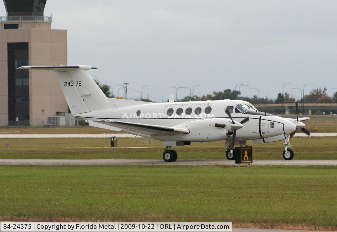 84-24375, 1984 Beech C-12D Huron C/N BP-46, C-12