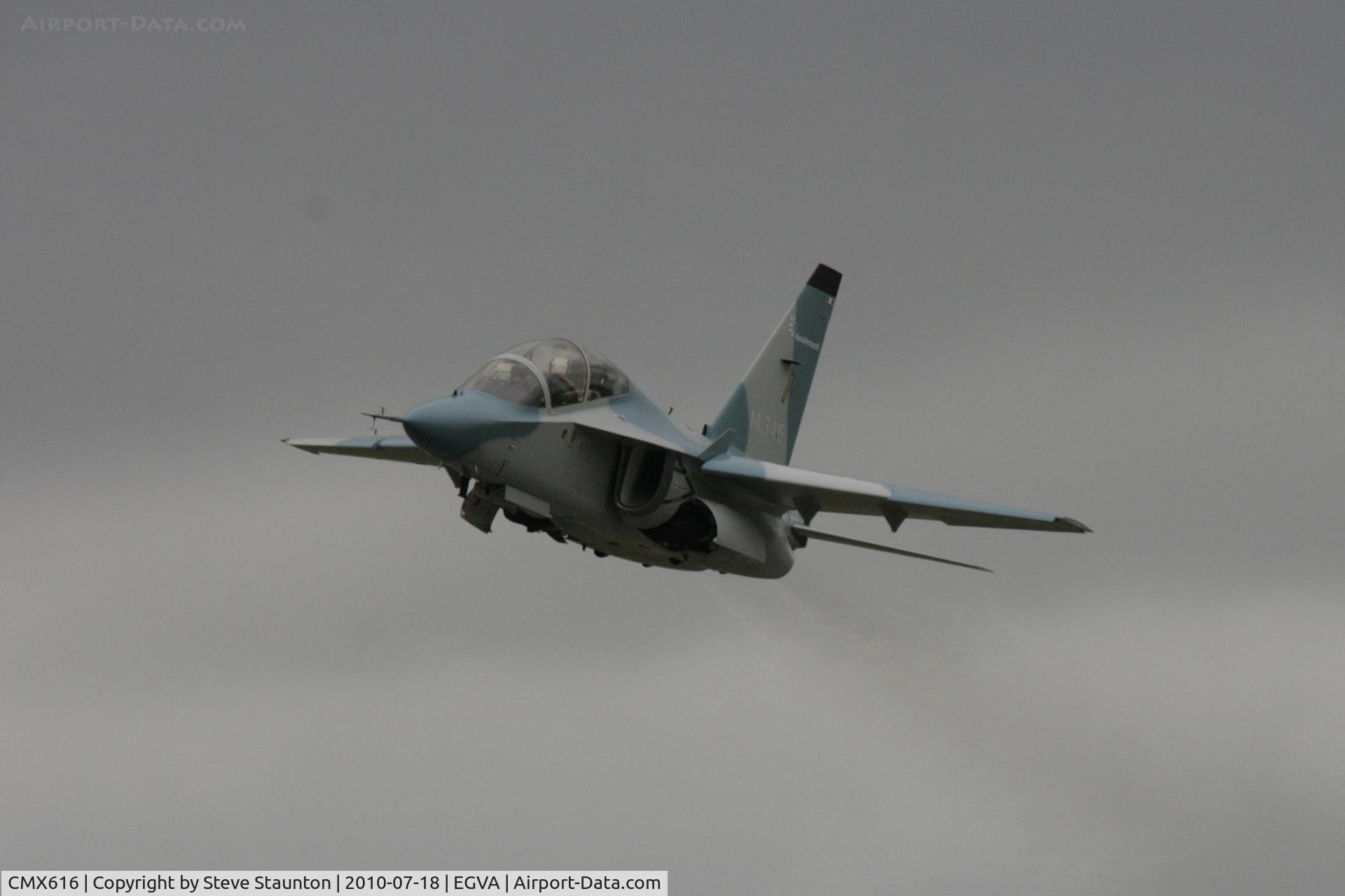 CMX616, Alenia Aermacchi M-346 Master C/N 002, Taken at the Royal International Air Tattoo 2010