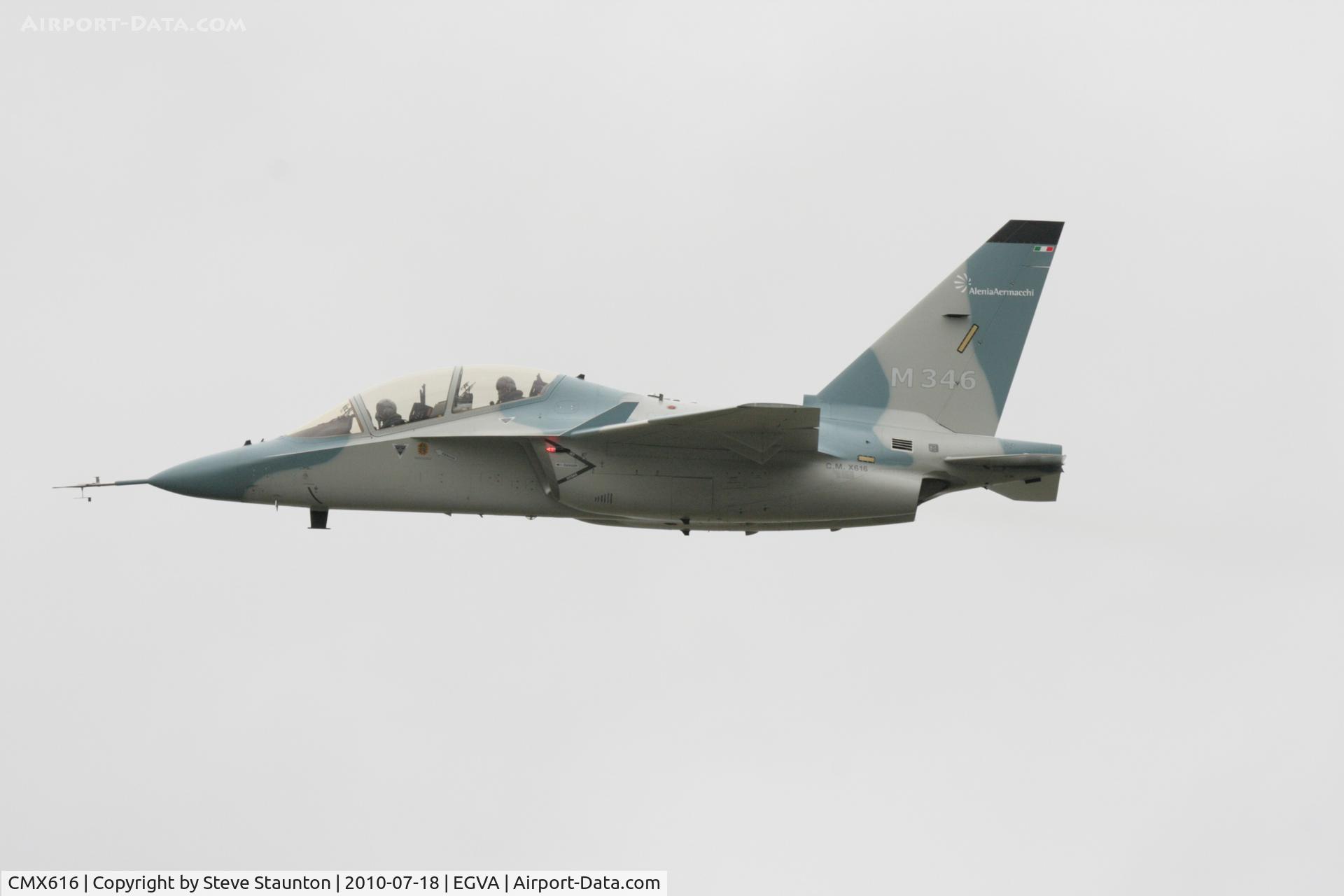 CMX616, Alenia Aermacchi M-346 Master C/N 002, Taken at the Royal International Air Tattoo 2010