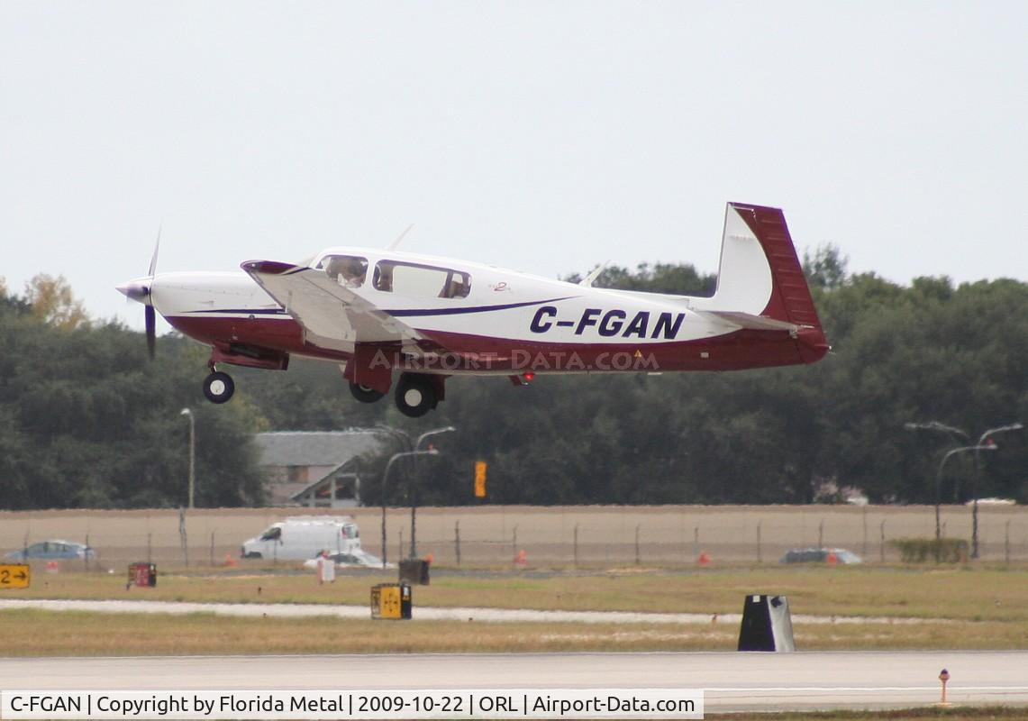 C-FGAN, 2005 Mooney M20R Ovation C/N 29-0374, This guy travels a long way from Canada to the NBAA events