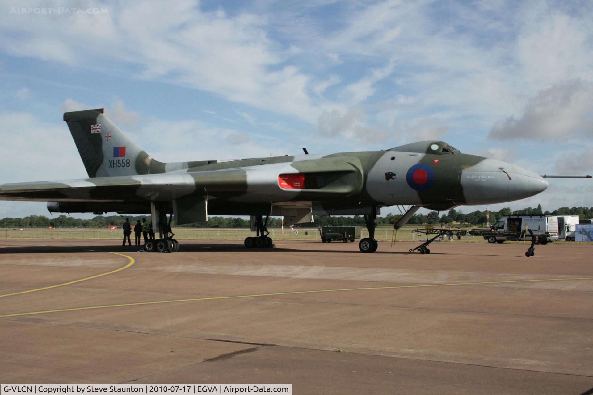 G-VLCN, 1960 Avro Vulcan B.2 C/N Set 12, Taken at the Royal International Air Tattoo 2010