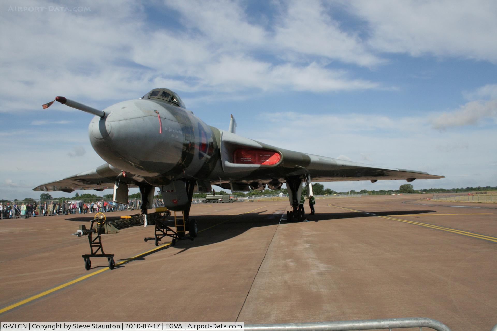 G-VLCN, 1960 Avro Vulcan B.2 C/N Set 12, Taken at the Royal International Air Tattoo 2010