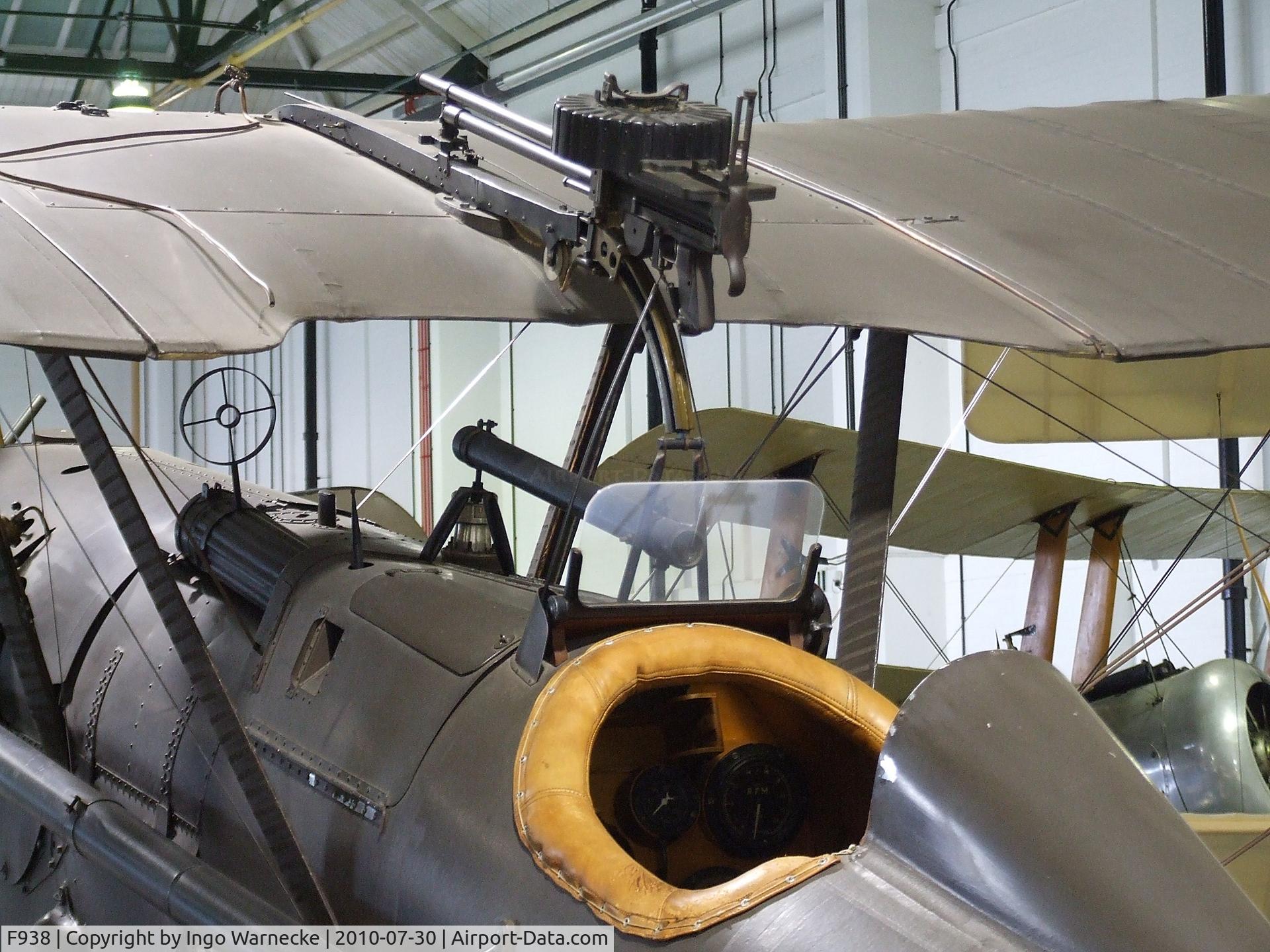 F938, Royal Aircraft Factory SE-5A C/N 687/2404, Royal Aircraft Factory S.E.5A at the RAF Museum, Hendon