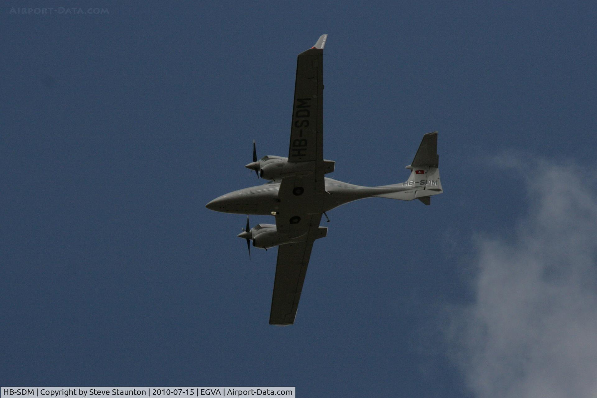 HB-SDM, 2005 Diamond DA-42 Twin Star C/N 42.039, Taken at the Royal International Air Tattoo 2010