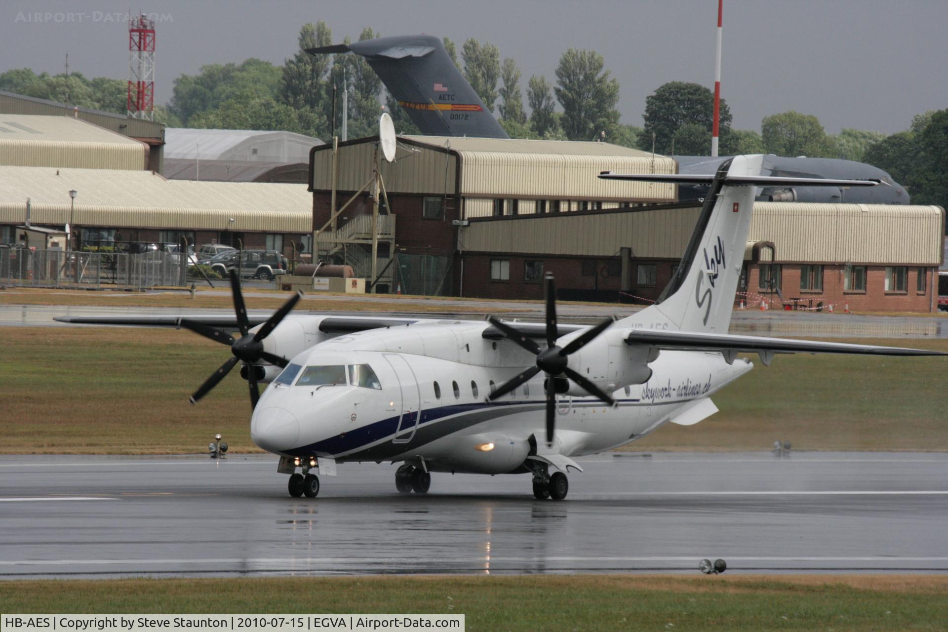 HB-AES, 1995 Dornier 328-110 C/N 3021, Taken at the Royal International Air Tattoo 2010