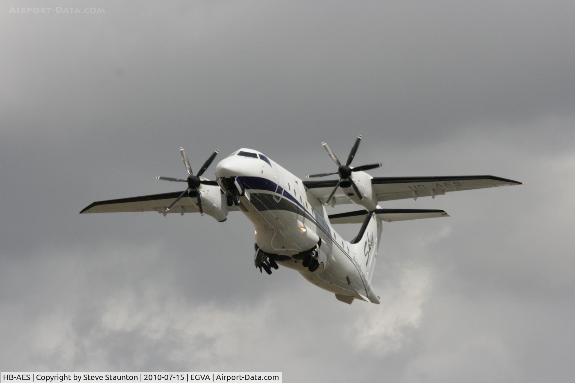 HB-AES, 1995 Dornier 328-110 C/N 3021, Taken at the Royal International Air Tattoo 2010