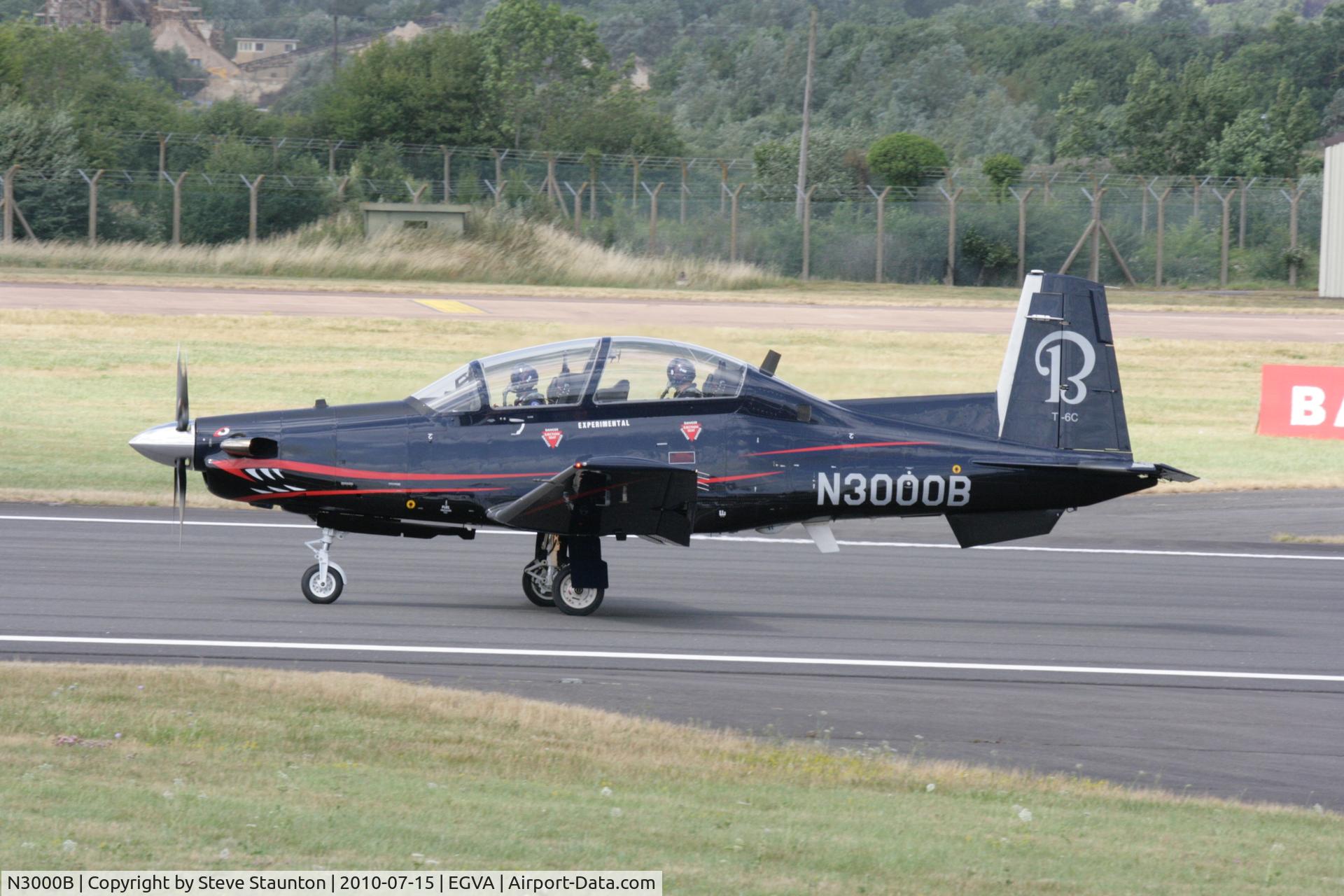 N3000B, 2006 Raytheon 3000 (T-6) C/N PH-1, Taken at the Royal International Air Tattoo 2010