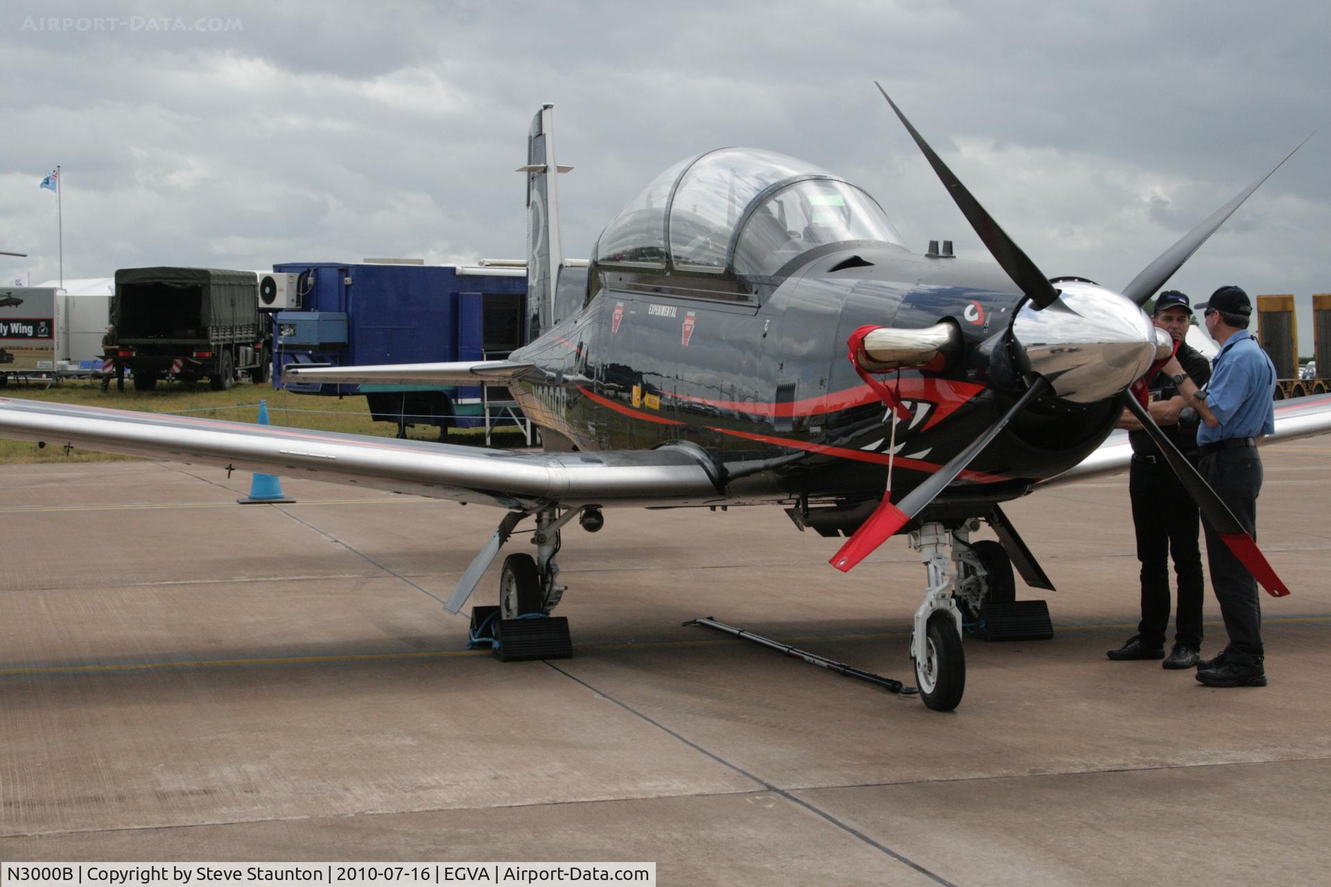 N3000B, 2006 Raytheon 3000 (T-6) C/N PH-1, Taken at the Royal International Air Tattoo 2010