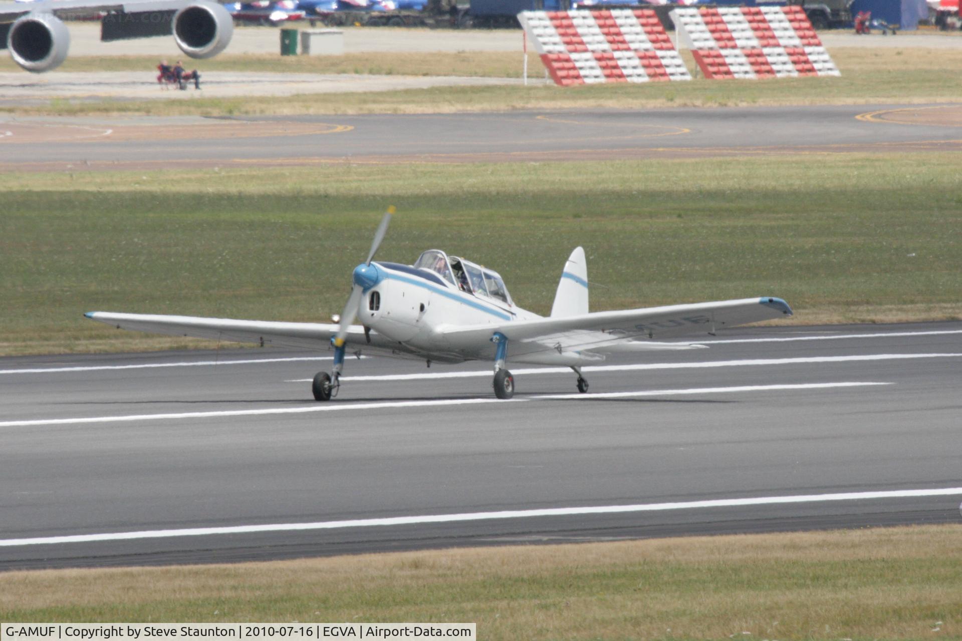 G-AMUF, 1952 De Havilland DHC-1 Chipmunk 21 C/N C1/0832, Taken at the Royal International Air Tattoo 2010
