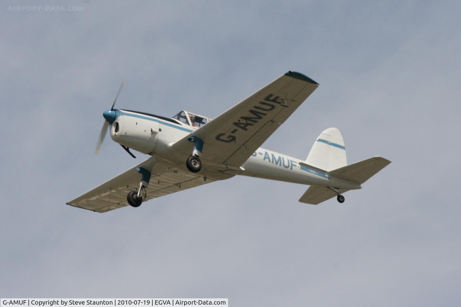 G-AMUF, 1952 De Havilland DHC-1 Chipmunk 21 C/N C1/0832, Taken at the Royal International Air Tattoo 2010