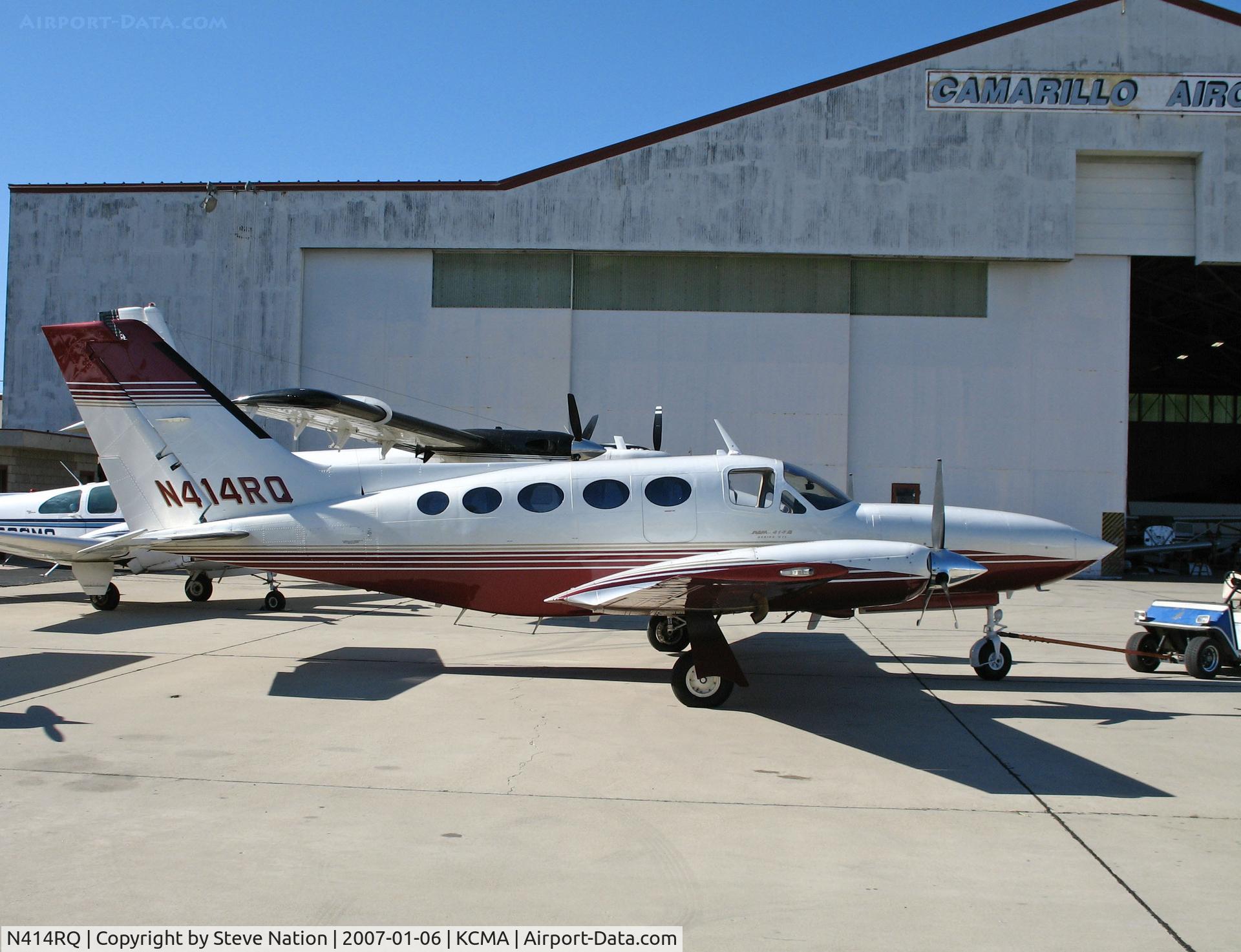 N414RQ, 1980 Cessna 414A Chancellor C/N 414A0522, 1980 Cessna 414A (RAM conversion) at KCMA