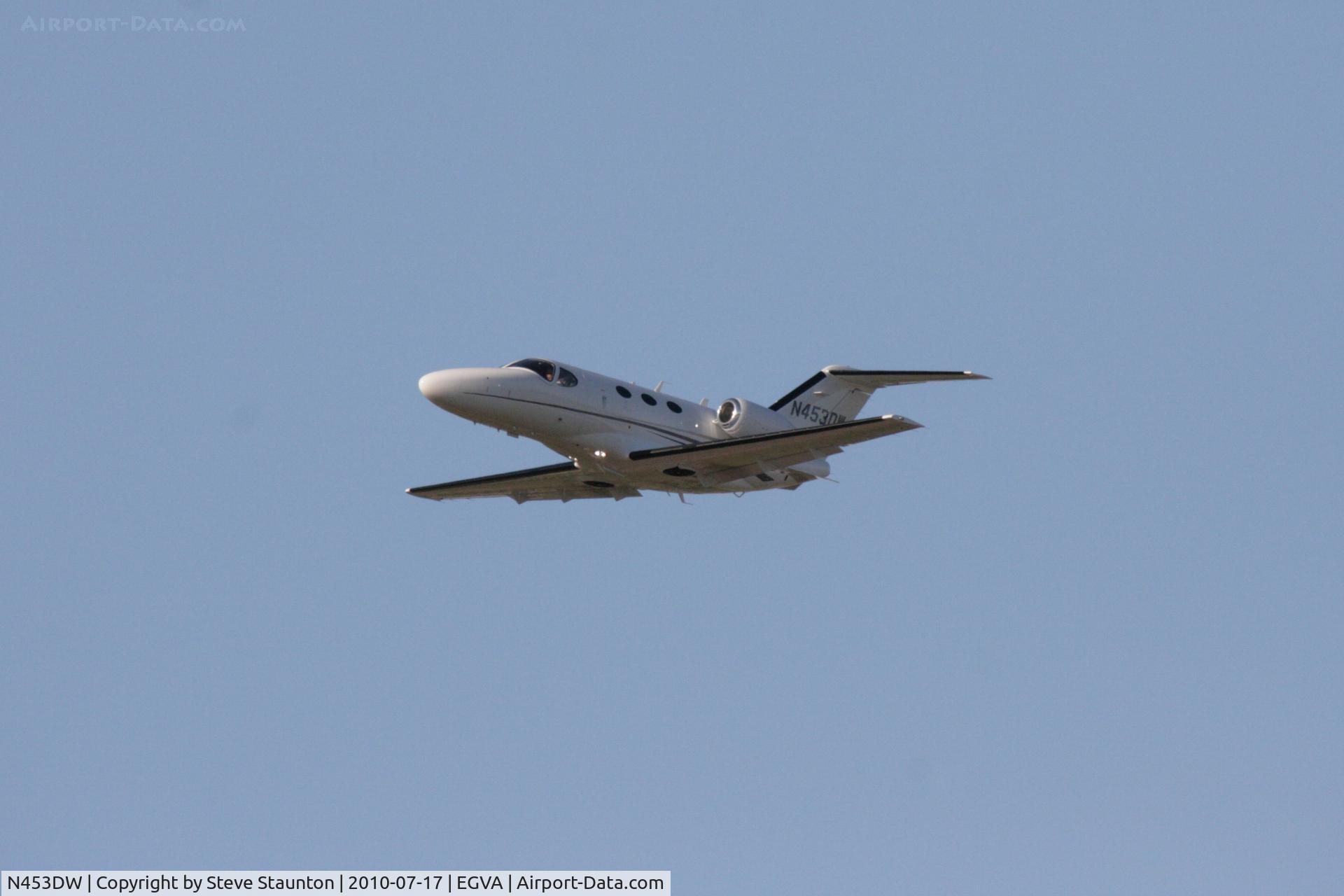 N453DW, 2009 Cessna 510 Citation Mustang C/N 510-0187, Taken at the Royal International Air Tattoo 2010