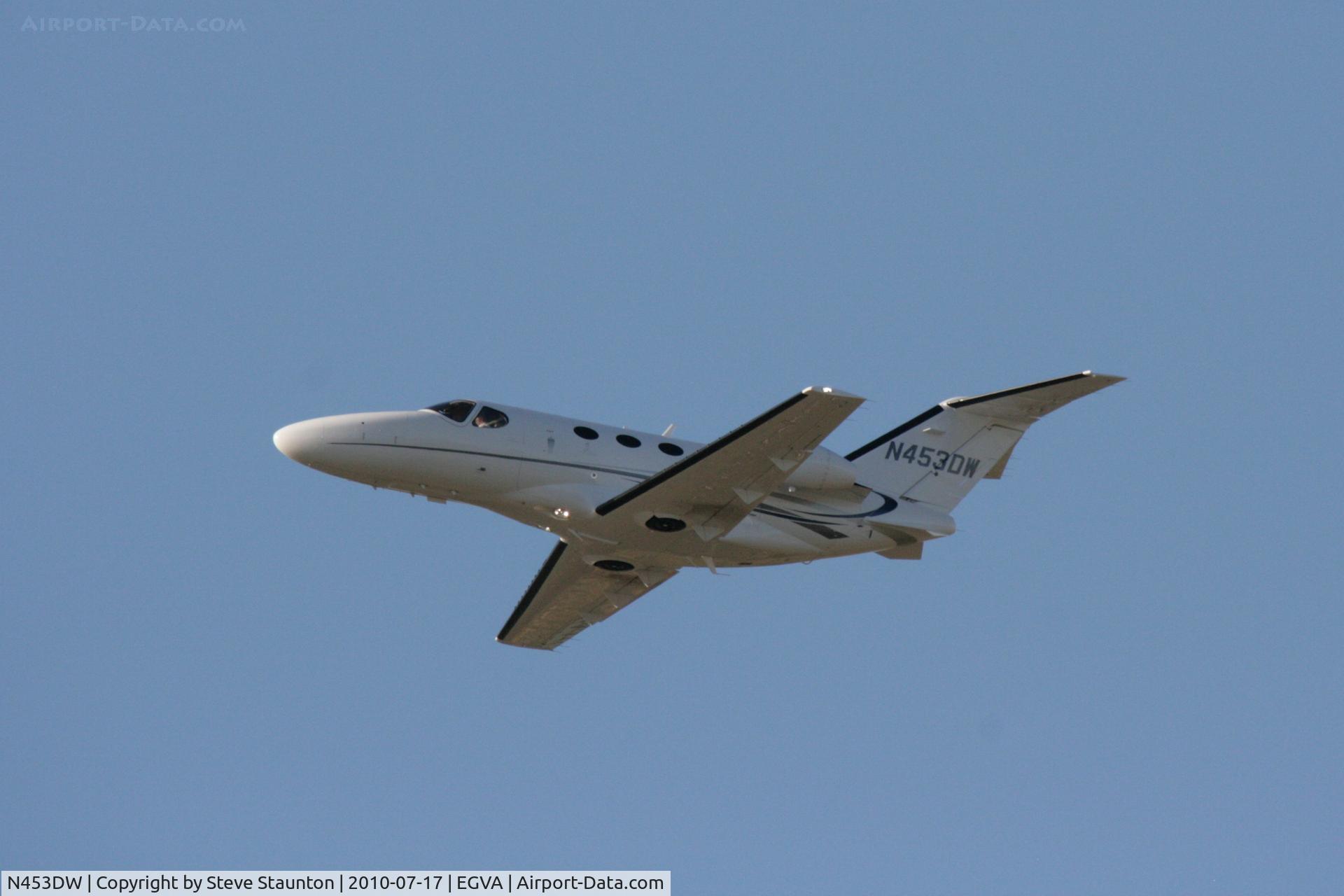 N453DW, 2009 Cessna 510 Citation Mustang C/N 510-0187, Taken at the Royal International Air Tattoo 2010