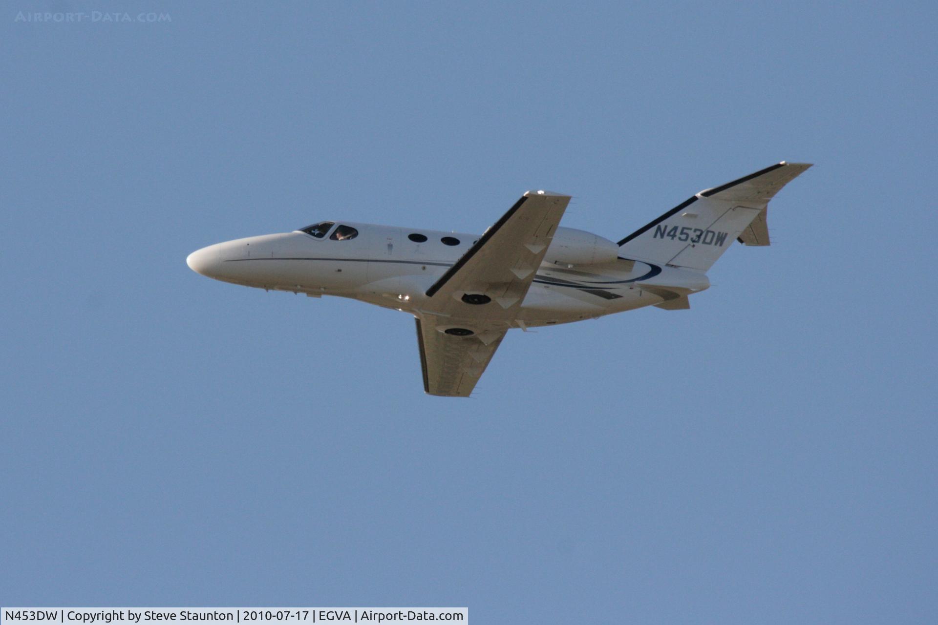 N453DW, 2009 Cessna 510 Citation Mustang C/N 510-0187, Taken at the Royal International Air Tattoo 2010
