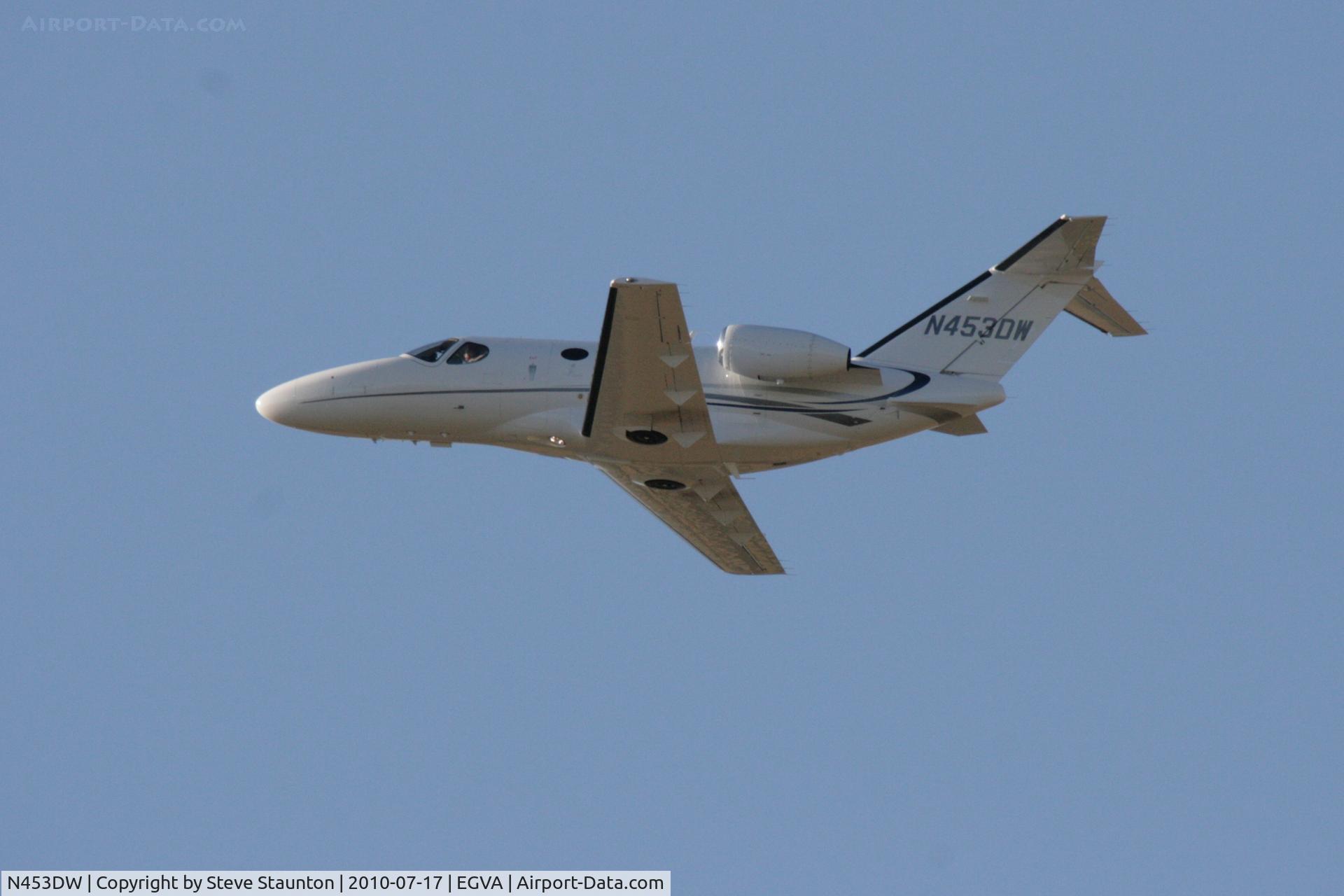 N453DW, 2009 Cessna 510 Citation Mustang C/N 510-0187, Taken at the Royal International Air Tattoo 2010