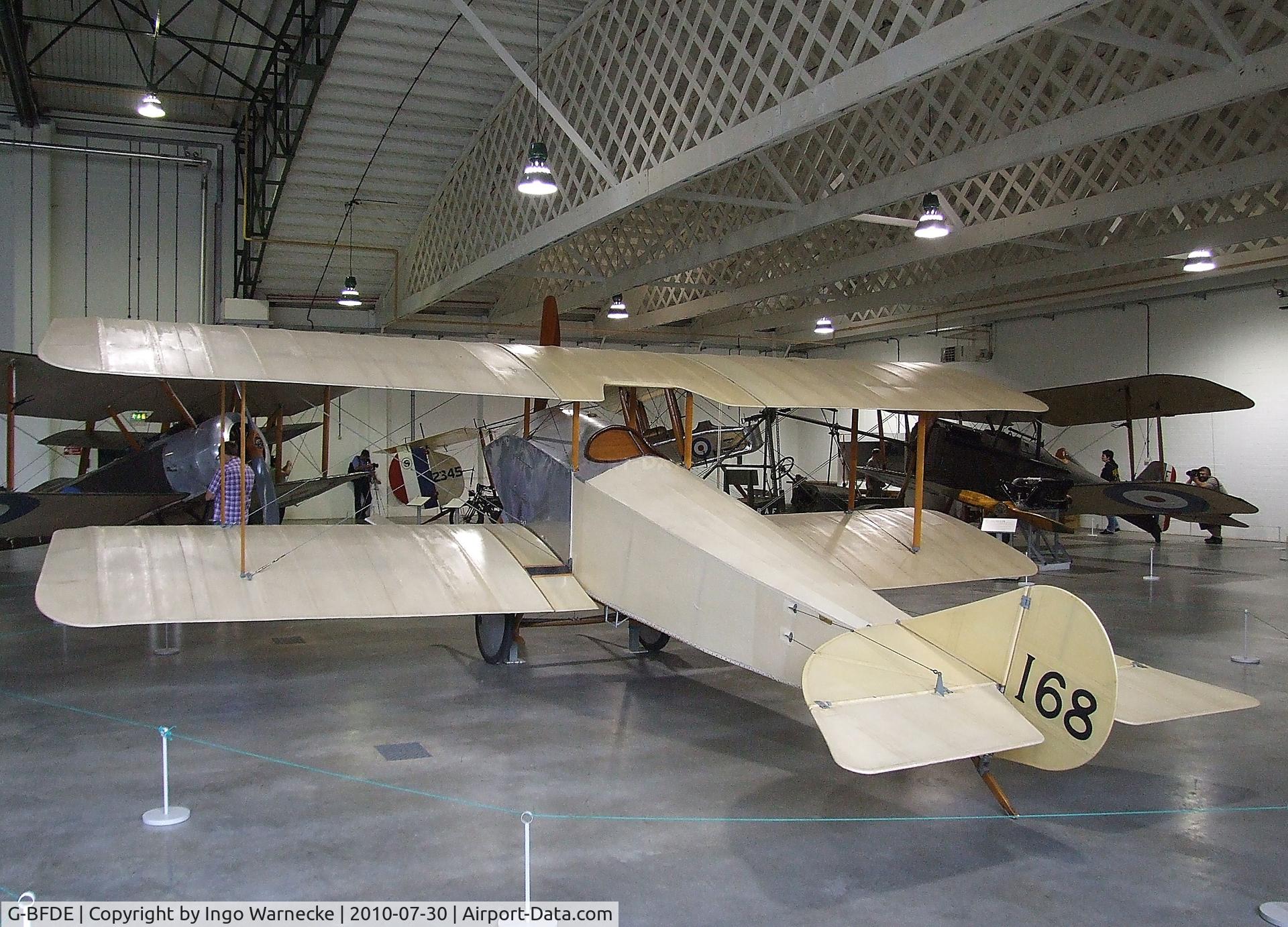 G-BFDE, 1981 Sopwith Tabloid Replica C/N PFA 67-10186, Sopwith Tabloid Replica at the RAF Museum, Hendon