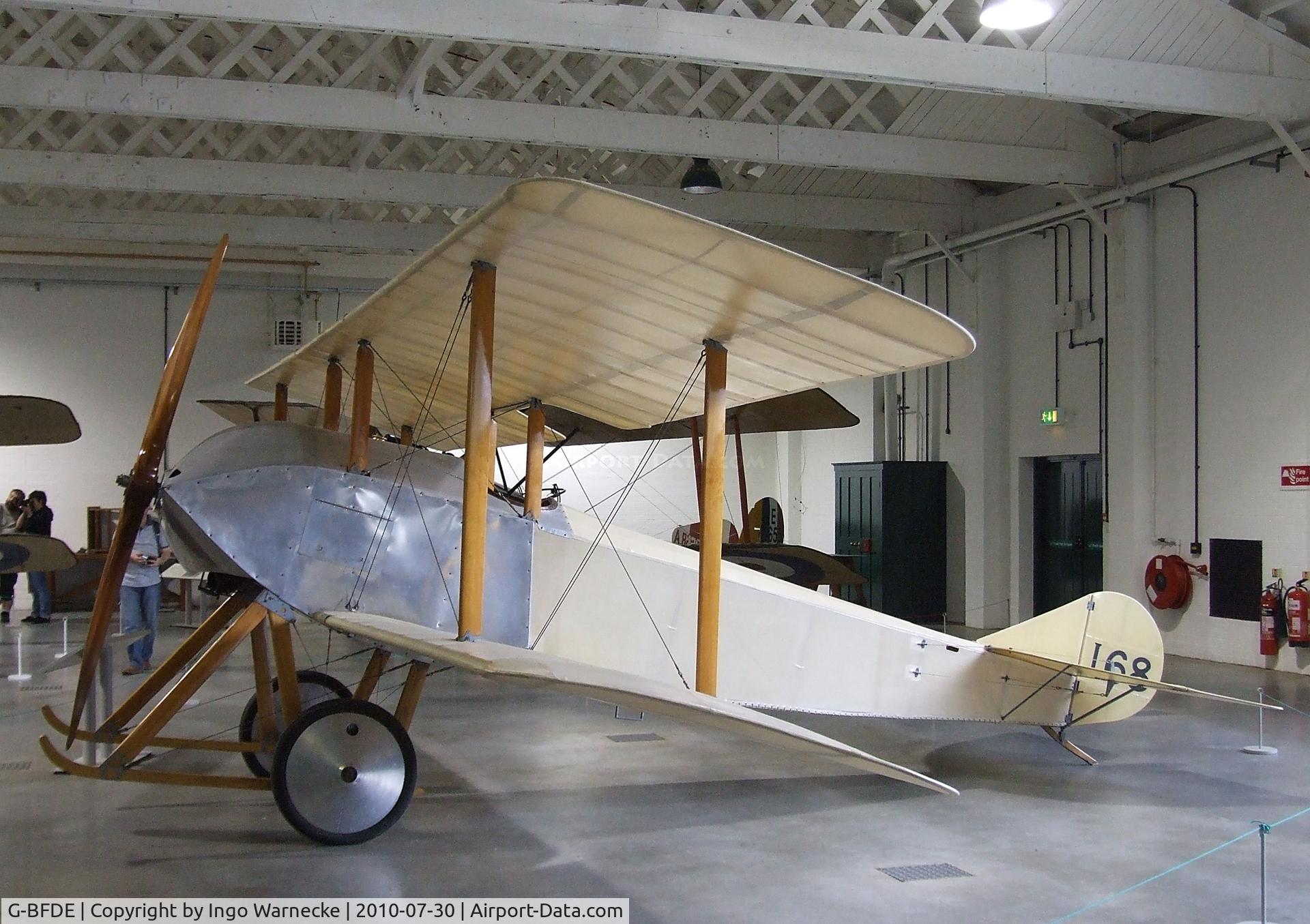 G-BFDE, 1981 Sopwith Tabloid Replica C/N PFA 67-10186, Sopwith Tabloid Replica at the RAF Museum, Hendon