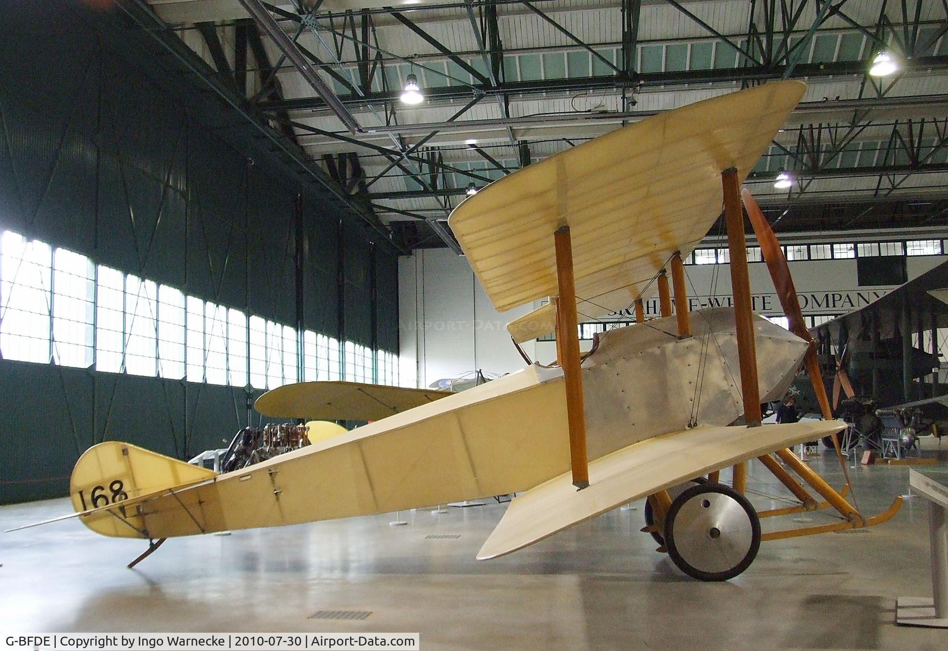 G-BFDE, 1981 Sopwith Tabloid Replica C/N PFA 67-10186, Sopwith Tabloid Replica at the RAF Museum, Hendon