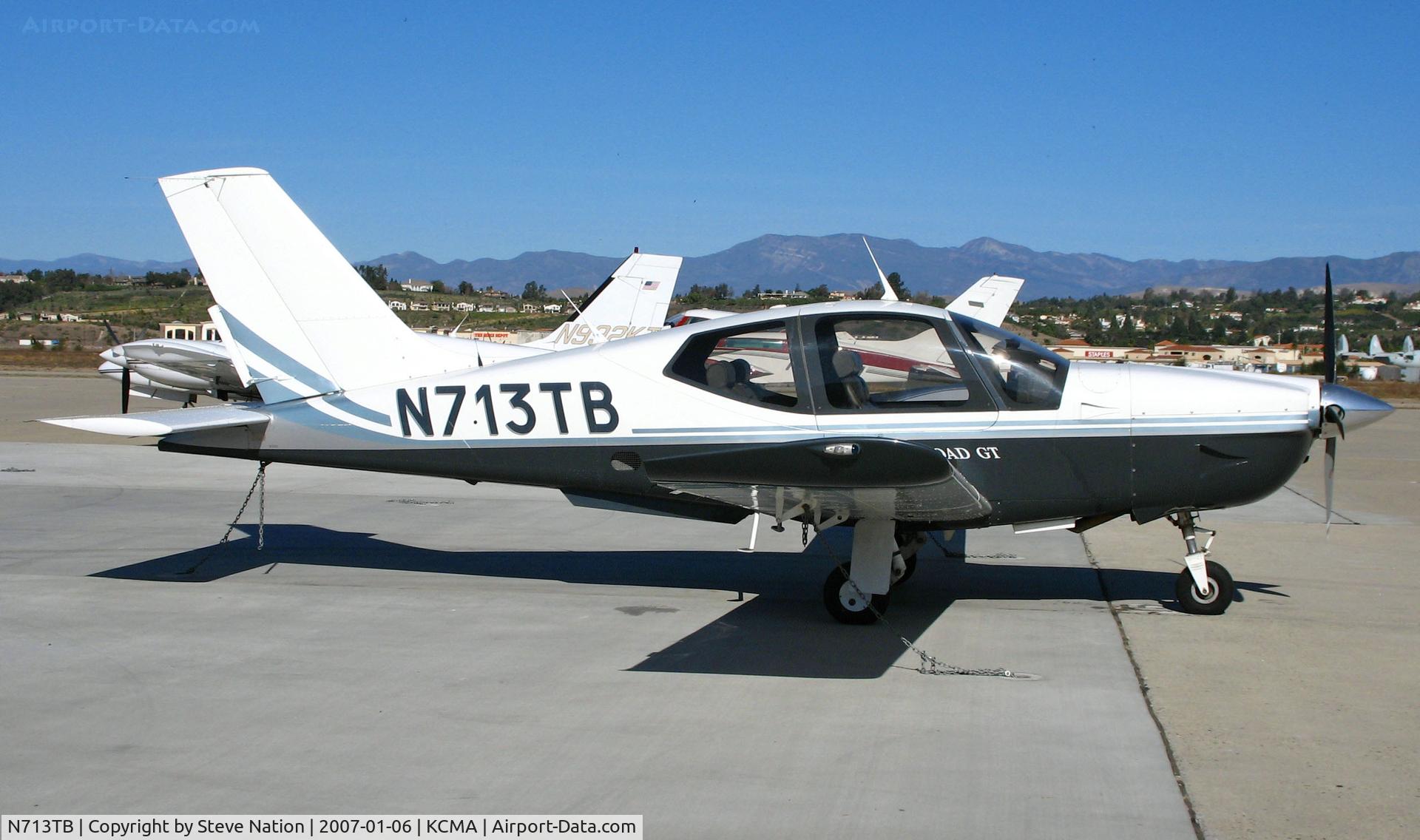 N713TB, 2002 Socata TB-21 TC Trinidad C/N 2123, Locally-based 2002 SOCATA TB21 on ramp