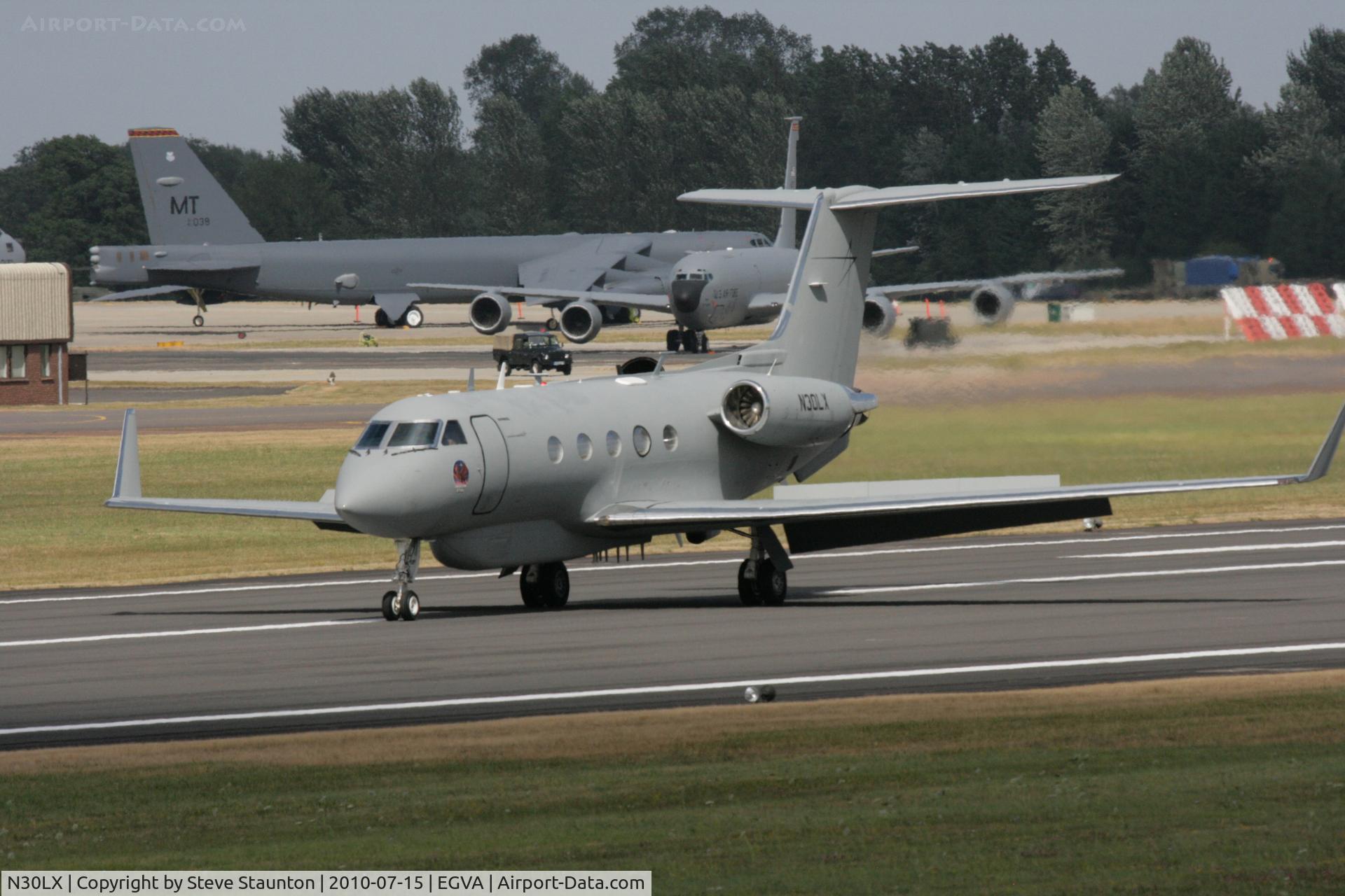 N30LX, 1984 Gulfstream Aerospace G-1159A Gulfstream III C/N 438, Taken at the Royal International Air Tattoo 2010