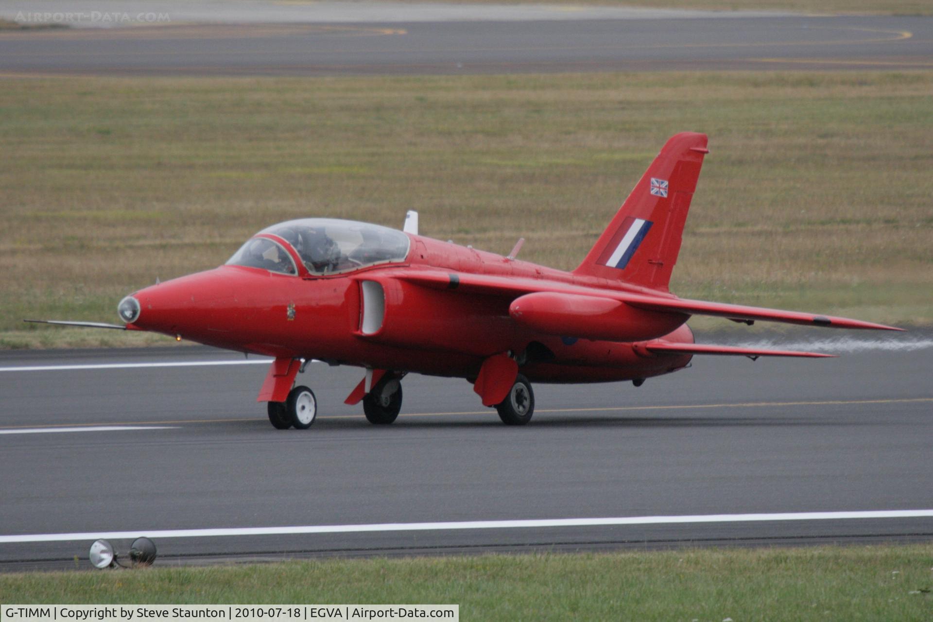 G-TIMM, 1962 Folland Gnat T.1 C/N FL519, Taken at the Royal International Air Tattoo 2010