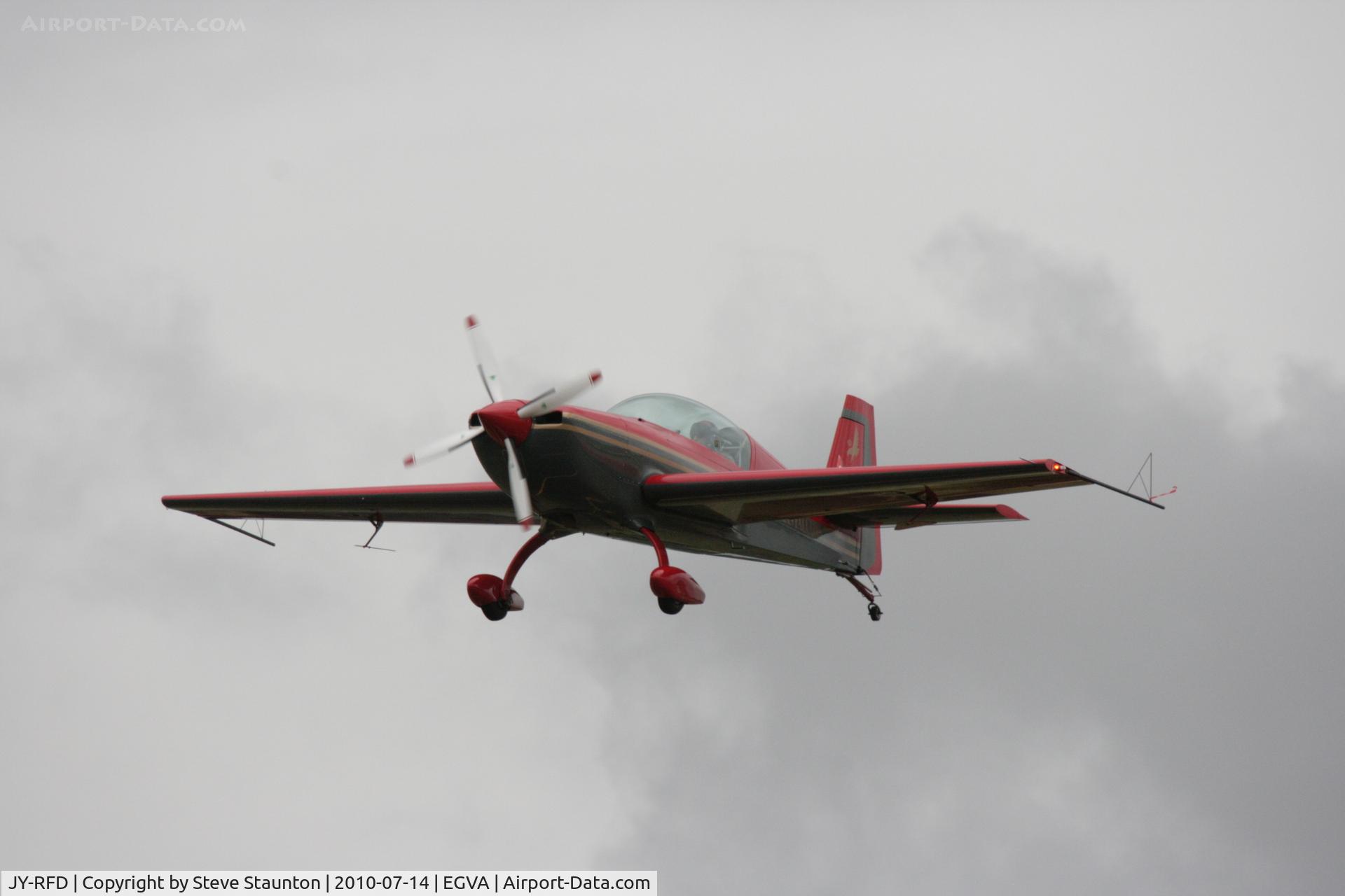 JY-RFD, Extra EA-300 C/N 1242, Taken at the Royal International Air Tattoo 2010