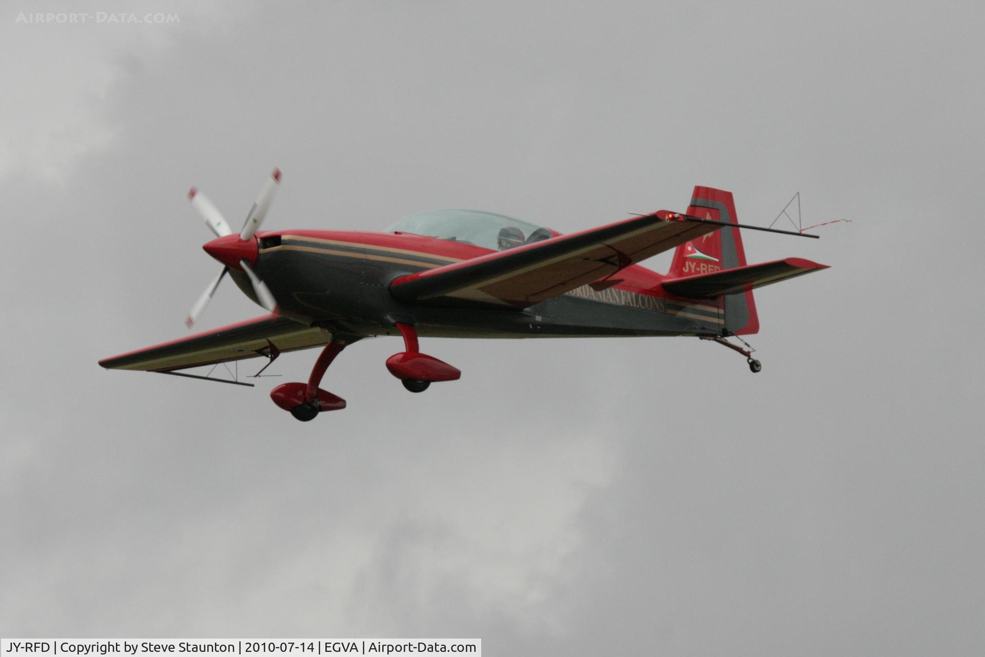JY-RFD, Extra EA-300 C/N 1242, Taken at the Royal International Air Tattoo 2010