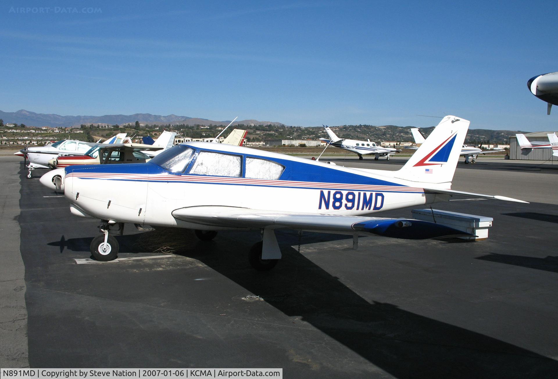 N891MD, 1960 Piper PA-24-250 Comanche C/N 24-2045, Locally-based 1960 Piper PA-24-250 Comanche