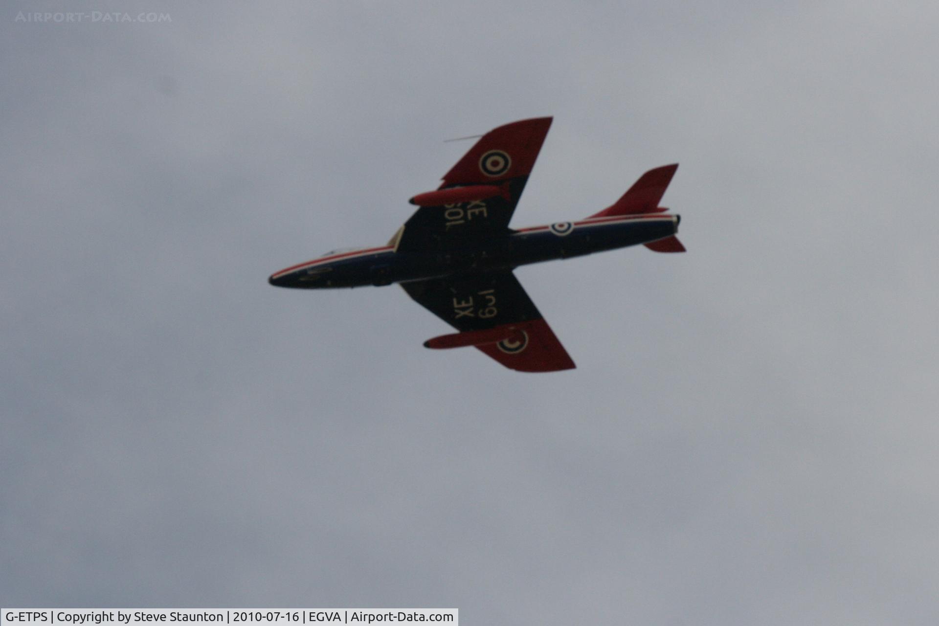 G-ETPS, 1956 Hawker Hunter FGA.9 C/N 41H/679959, Taken at the Royal International Air Tattoo 2010