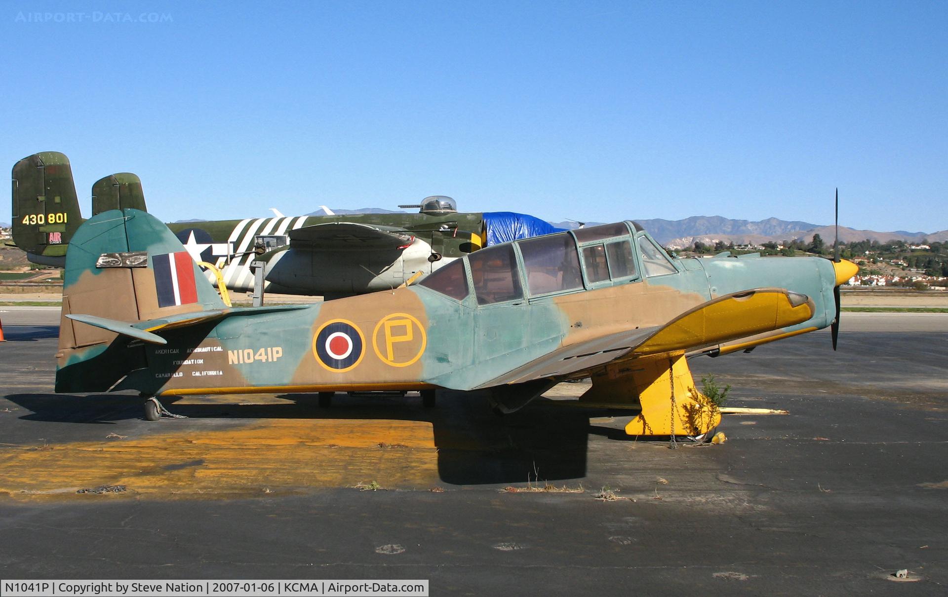 N1041P, 1949 Percival P-40 Prentice T1 C/N 5840/7, American Aeronautical Foundation 1949 Percival Prentice in prototype colors