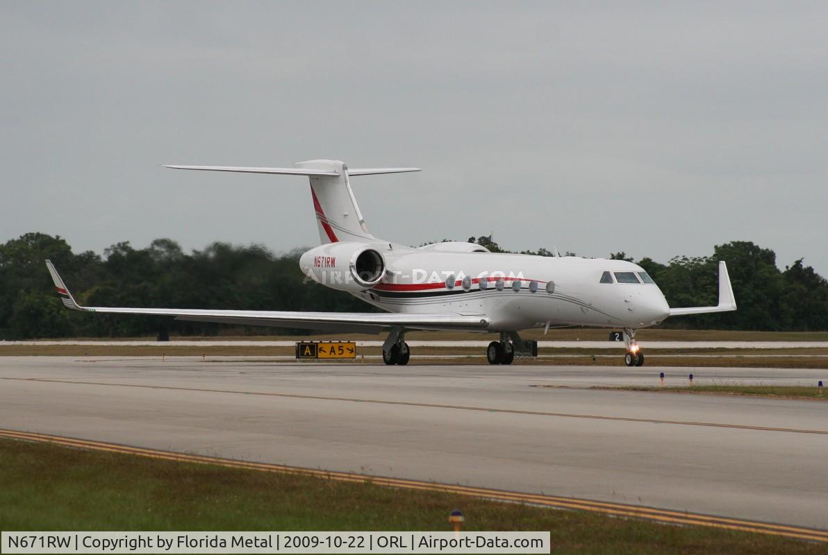 N671RW, 2006 Gulfstream Aerospace GV-SP (G550) C/N 5131, G550