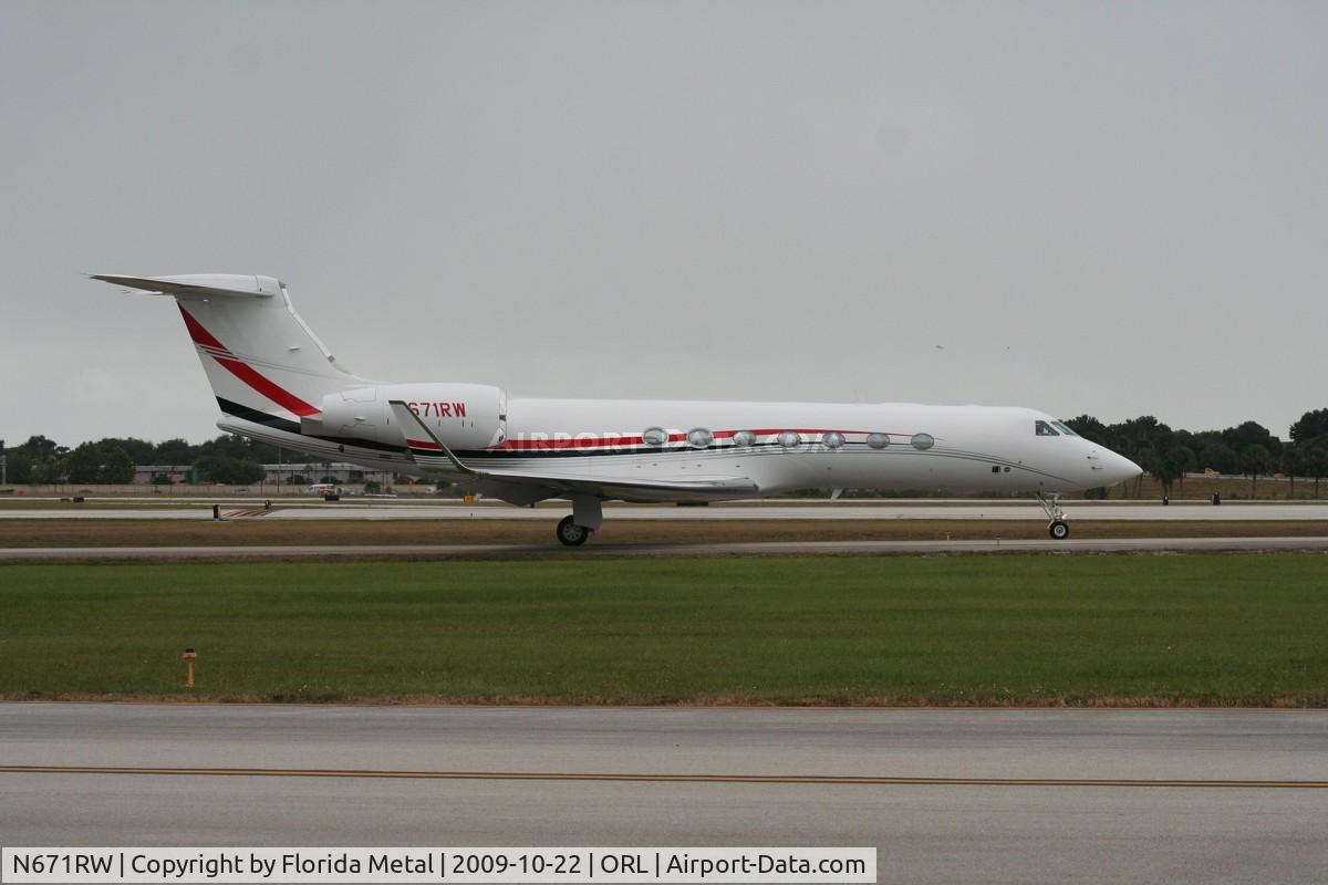 N671RW, 2006 Gulfstream Aerospace GV-SP (G550) C/N 5131, G550