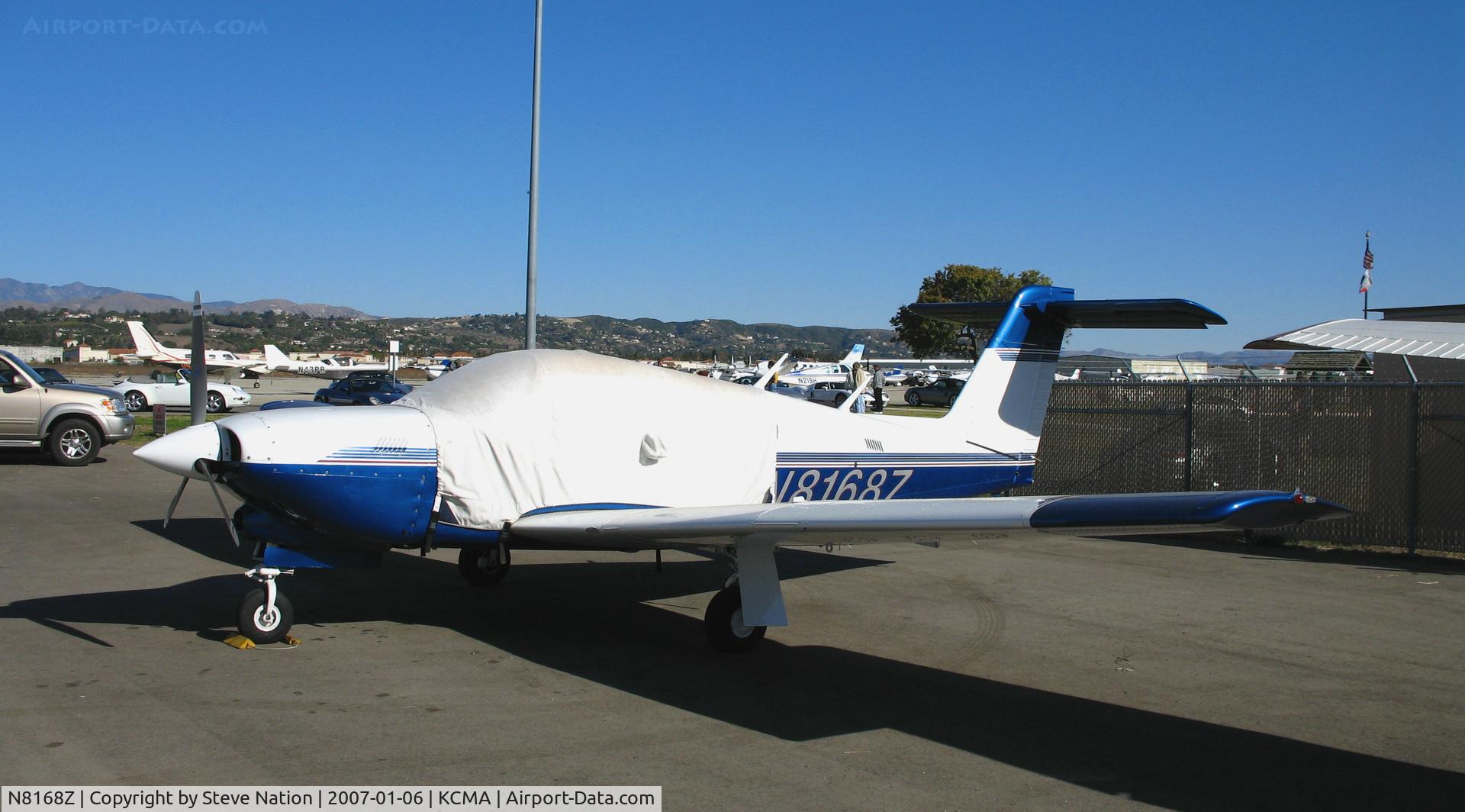 N8168Z, 1980 Piper PA-28R-201T Cherokee Arrow III C/N 28R-8031074, 1980 Piper PA-28-201T at Camarillo Airport, CA home base on sunny, warm Jan day