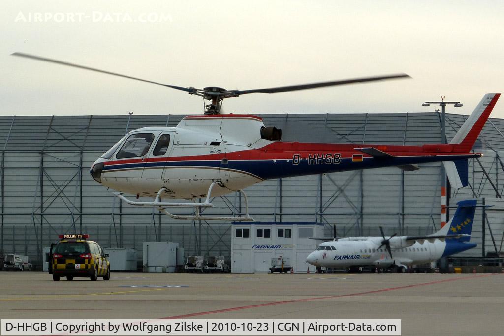 D-HHGB, Aerospatiale AS-350B Ecureuil C/N 1708, visitor