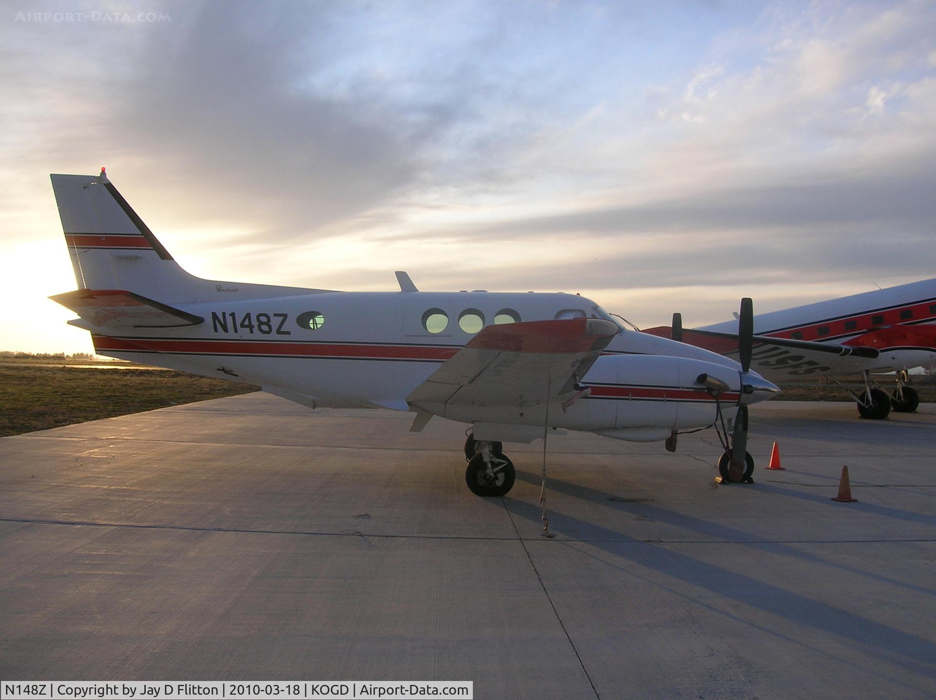 N148Z, 1969 Beech B90 King Air C/N LJ-472, One of the Forest Service fleet of aircraft.
