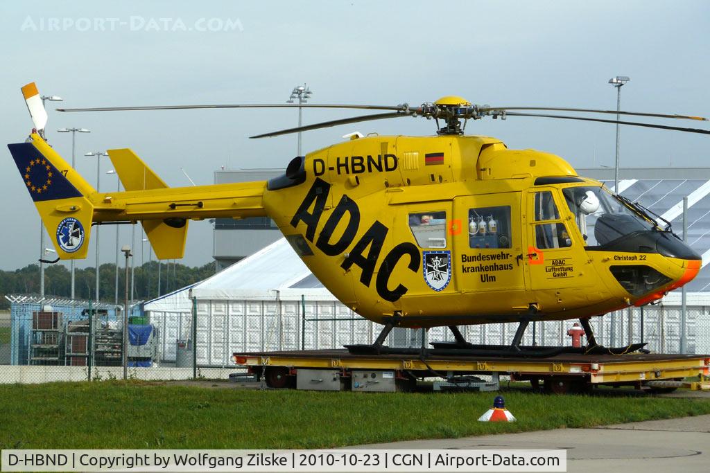 D-HBND, Eurocopter-Kawasaki BK-117A-3 C/N 7056, visitor