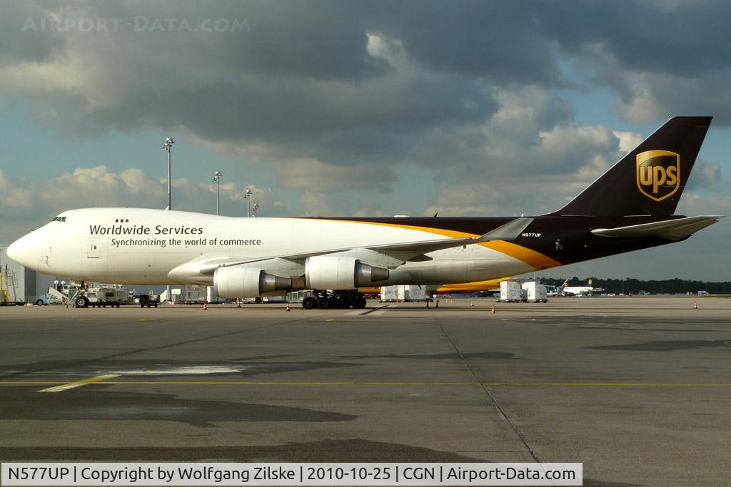 N577UP, 2009 Boeing 747-44AF C/N 35666, visitor