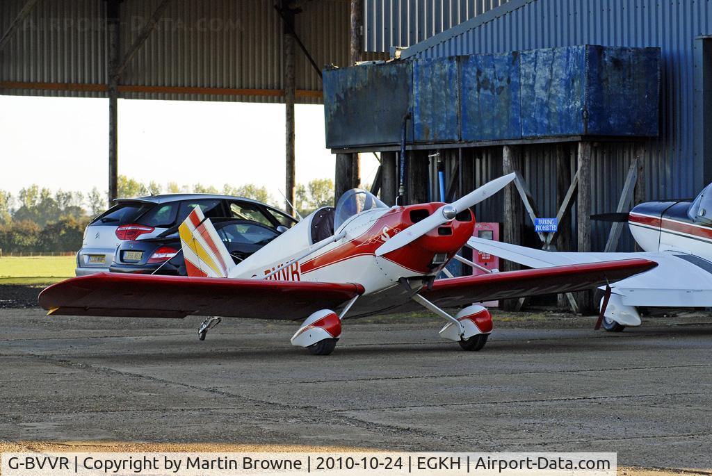 G-BVVR, 1962 Stits SA-3A Playboy C/N P-736, SHOT AT HEADCORN