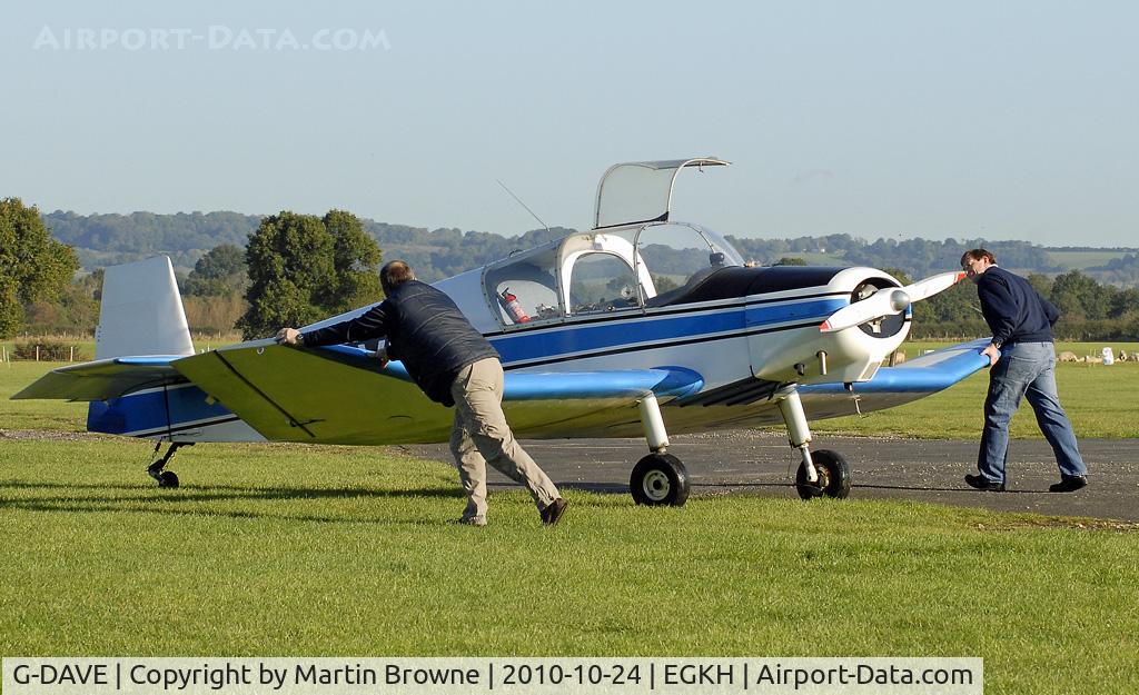 G-DAVE, 1957 Jodel D-112 C/N 667, SHOT AT HEADCORN