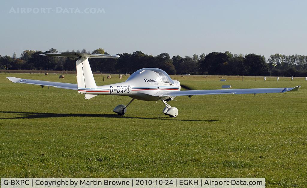 G-BXPC, 1997 Diamond DA-20A-1 Katana C/N 10258, SHOT AT HEADCORN