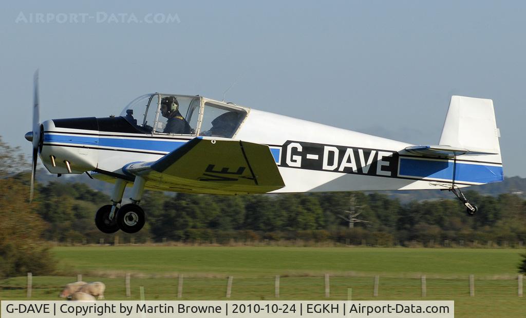 G-DAVE, 1957 Jodel D-112 C/N 667, SHOT AT HEADCORN