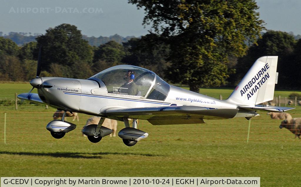 G-CEDV, 2006 Cosmik EV-97 Eurostar C/N 2826, SHOT AT HEADCORN