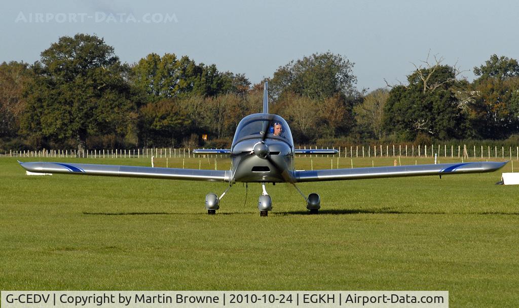 G-CEDV, 2006 Cosmik EV-97 Eurostar C/N 2826, SHOT AT HEADCORN