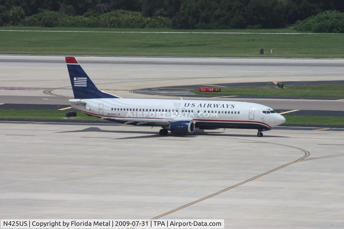 N425US, 1989 Boeing 737-401 C/N 23992, US 737-400