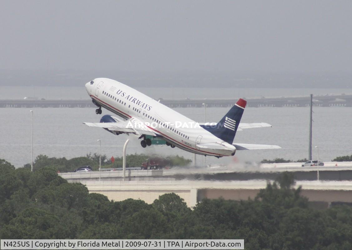 N425US, 1989 Boeing 737-401 C/N 23992, US Airways 737-400