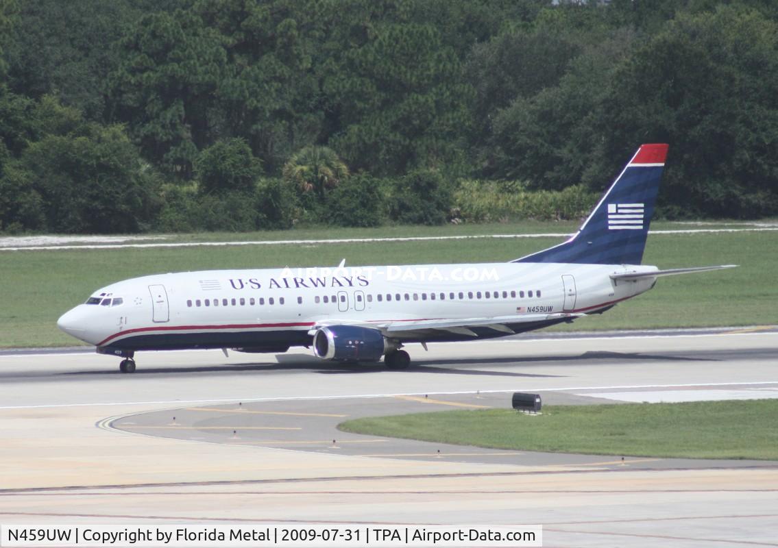 N459UW, 1991 Boeing 737-4B7 C/N 25023, US 737-400