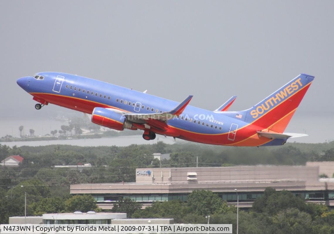 N473WN, 2004 Boeing 737-7H4 C/N 33832, Southwest 737-700