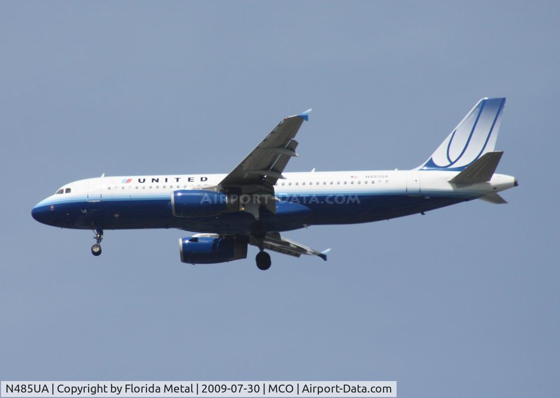 N485UA, 2001 Airbus A320-232 C/N 1617, United A320