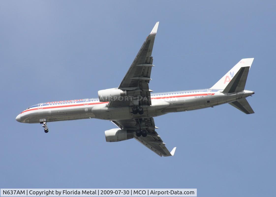 N637AM, 1991 Boeing 757-223 C/N 24595, American 757-200