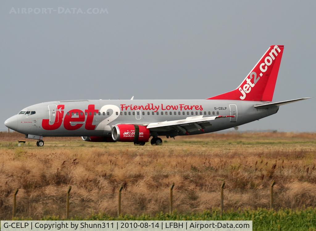 G-CELP, 1986 Boeing 737-330(QC) C/N 23522, Landing rwy 28